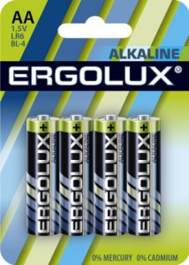 Э/п Ergolux LR6/316 BL4