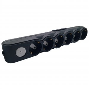 OVIVO Колодка 6гн. суппорт, черный 700-080000-126