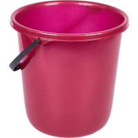 Ведро 12 л Rock`n`Roll бордо