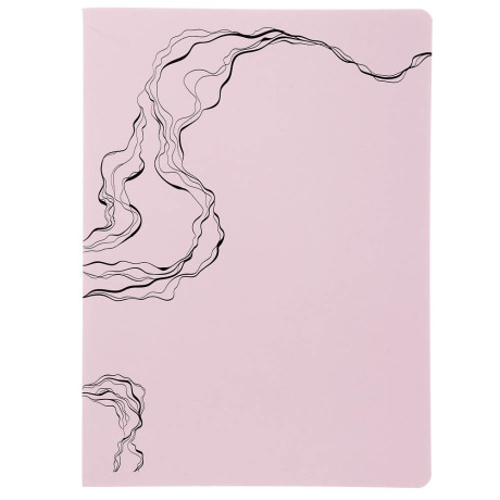 Тетрадь общая "Botanica", формат А4, 48л. в клетку, на скобе, скругленные углы, в ассортим.