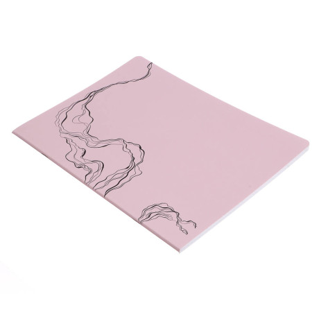 Тетрадь общая "Botanica", формат А4, 48л. в клетку, на скобе, скругленные углы, в ассортим.