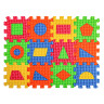 Коврик-пазл "Цифры/Буквы/Фигуры" 36 элементов, ЭВА, 20х15х2,5см, 3 дизайна