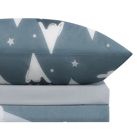 PROVANCE Сновиль Комплект постельного белья 1,5 (3 предмета), бязь, 100% хлопок, 2 дизайна