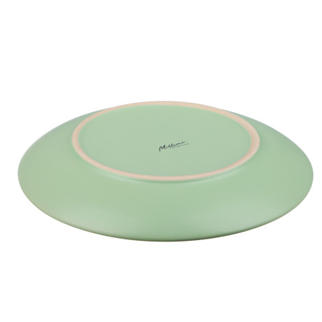 Тарелка закусочная 19см, тм MILLIMI мятный, керамика