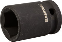 Торц головка KRAFTOOL &quot;INDUSTRIE QUALITAT&quot; удар (1/2&quot;), FLANK, Cr-Mo, фосфатирован, 17мм zu27940-17