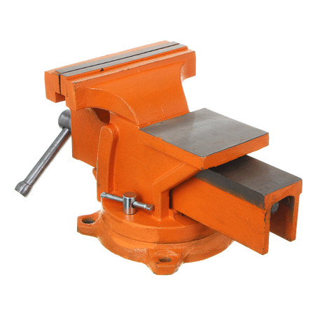 ЕРМАК Тиски слесарные с поворотным механизмом 150мм