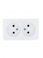 Lezard VIOLA роз. ОУ 2 мест. керамика бел. (корп. ABS) 751-0200-128