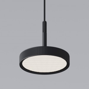 Elektrostandard св-к св/д подвесной 14W 500lm 4000K IP20 255х255х1200 черный Plate 50260 a065411