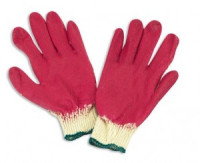 Перчатки защитные х/б с латекс., полуоблив, 13 класс, 47566