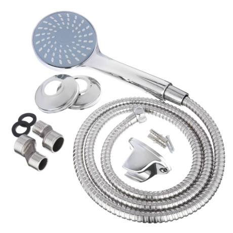 СоюзКран Смеситель для ванны с душем, плоский излив 35см, кер. картридж 40мм, хром, цинк, SK09-I130