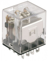 IEK реле промежуточное РЭК78/4(MY4) с индикацией 3А 12В АC RRP20-4-03-012A-LED