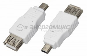 Переходник USB(A)гн. -  miniUSBшт. REXANT цена за шт (50!), 18-1175