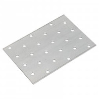 Пластина крепежная Кунгур 80*120*2.0 цинк (50,10!!!)