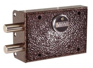 Сенат ЗНС 4-2 3кл б/о  двухсторонний 110 Замок накладной тяж (6)