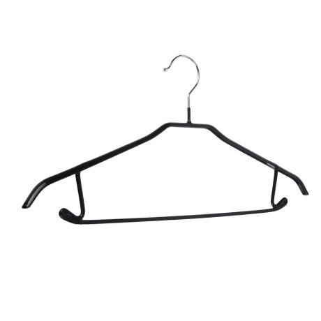 VETTA Вешалка металл с ПВХ покрытием 45см, цвет черный, TCH-202