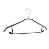VETTA Вешалка металл с ПВХ покрытием 45см, цвет черный, TCH-202