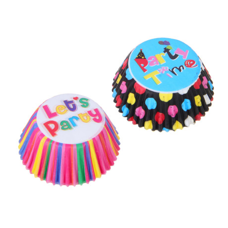 Набор формочек для кап-кейков тм VETTA, пергамент, 5,5х3х7см, 2 дизайна, 48шт