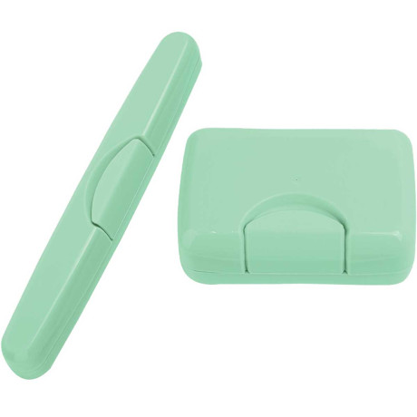 Набор мыльница+футляр для бритвы Дуэт х45