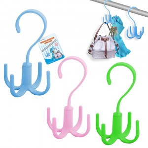 Крючки-вешалка навесная (кратность 6шт!!!), пластик VL27-234 Мультидом