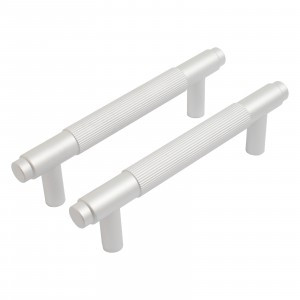 Ручка-рейлинг мебельная 96 AP2309-96 W мат.бел. хром 2шт (цена за пару (15, 150) StahlBuro