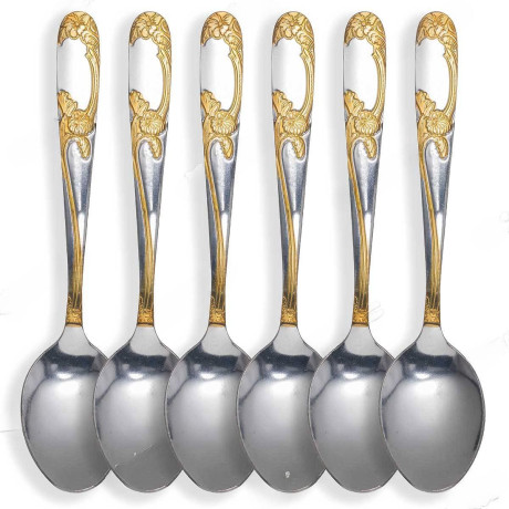 Ложка чайная NA1776-3 Вьюн 6 шт. (100)