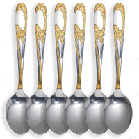 Ложка чайная NA1776-3 Вьюн 6 шт. (100)