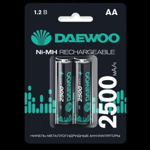 Ак-р Daewoo /R6 2500mAh Ni-MH BL2