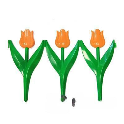 Заборчик декор."Тюльпан" 30см*2,25м 5шт Цвета в ассортименте КП