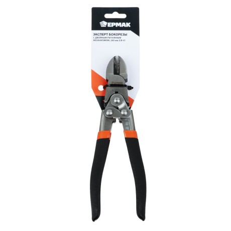 ЕРМАК Эксперт Бокорезы с двойным рычажным механизмом 200мм (Cr-V)