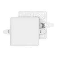 APEYRON св-к встр. св/д даунлайт безрам. FLP 9W(770lm) 4000К 4K 90х21 квадр 3реж. люб.отв. 06-112