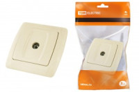 TDM Онега роз. TV СУ 1 мест. сл. кость (RG6, 0-2400Мгц, &quot;мама&quot;) (10!) SQ1805-0052