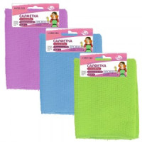 Салфетка &quot;Универсальная 180&quot;, 30*30см (кратность 10шт!!!), микрофибра НК58-210 Мультидом