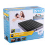 INTEX Матрас надувной DOWNY BED, (fiber-tech) встроенный ножной насос, 137x191x25см, ПВХ, 64762