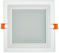 IEK св-к св/д даунлайт (панель) 12W(1020lm) 4000К ДВО 1624 белый квадрат IP20 LDVO0-1624-12-4000-K01