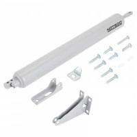 NOTEDO Доводчик дверной ПНЕВМАТИЧЕСКИЙ GS-35 HO SILVER до 35 кг сереб. (20)