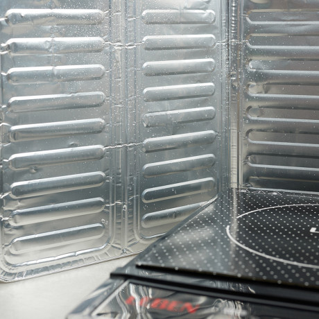 Экран защитный от брызг тм VETTA, 32,5х84см, алюминий