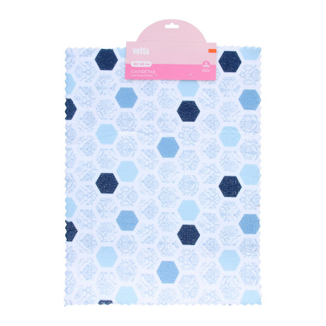 VETTA Салфетка для сушки посуды из микрофибры, 30x40см, 260г/кв.м.,1 дизайн