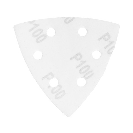 Треугольник абразивный на ворсовой подложке под "липучку", перфорированный, P 100, 93 мм, 5 шт Matrix