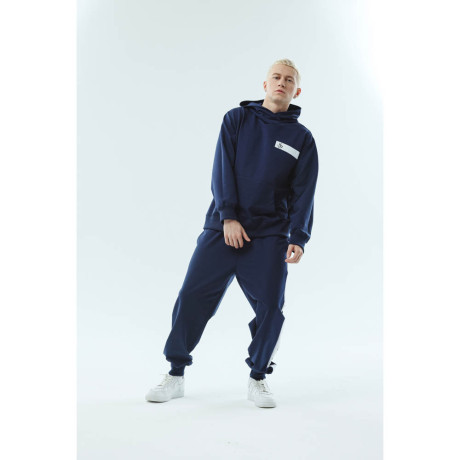 BY KRL Толстовка мужская, хлопок / синтетические волокна, цвет темно-синий, размер M