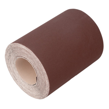 Шкурка на тканевой основе, KK18X W, зернистость 10Н(P 120) бобина 200 мм х 20 м, водостойкая, "БАЗ"