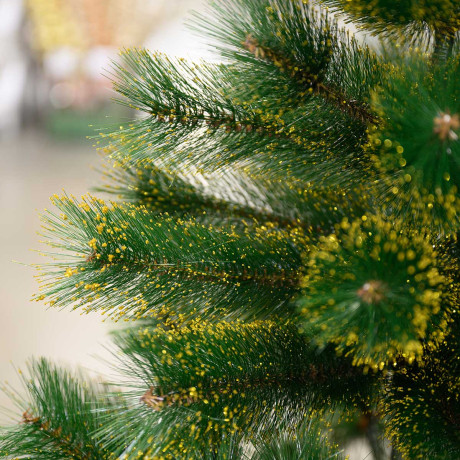 Елка HJ150-82 150см ЗОЛОТО 144ветки мет.подст.