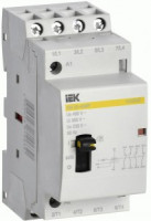 IEK KARAT Контактор модульный с ручным упр. КМ20-40МР AC MKK12-20-40