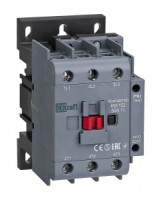 DEKraft контактор КМ-102 50А 220В АС3 АС4 1НО+1НЗ 22007DEK