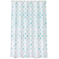 VETTA Шторка для ванной, ПЕВА, 80 г/м2, 200x200см, увелич.размер, &quot;Эстель&quot;, 4 дизайна