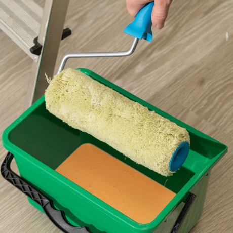 Валик для Фасадных работ синтетический, 250 мм, ворс 18 мм, D 48 мм, D ручки 8 мм, полиакрил Matrix