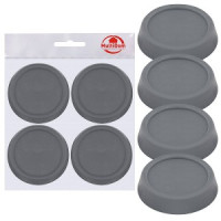 Подставки антивибрационные д/стир машин и холод 4шт/уп d=6см (кратность 3!!!) 76-141 Мультидом