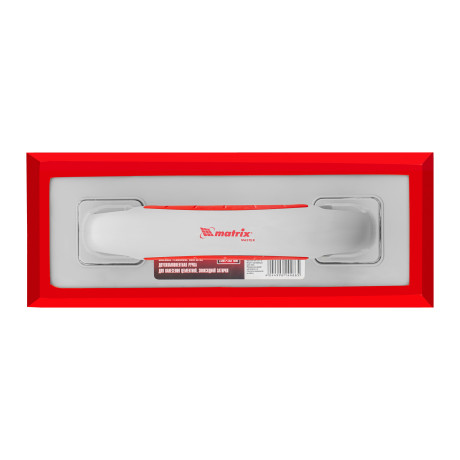 Терка пластмассовая для эпоксидной затирки, сменное резиновое покрытие, 250 x 95 мм, двухкомпонентная ручка Matrix