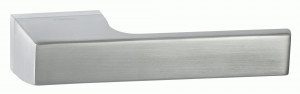 Ручка дверная компл.прямоуг.основ. РЕНЦ Ното никель супер матовый INDH 317-01 MSN
