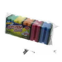 Губка для посуды "Королева чистоты" Профи (5 шт)