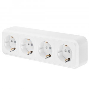 Bylectrica ПРАЛЕСКА роз. ОУ 4 мест. земля шт. белый, (РА16-278)